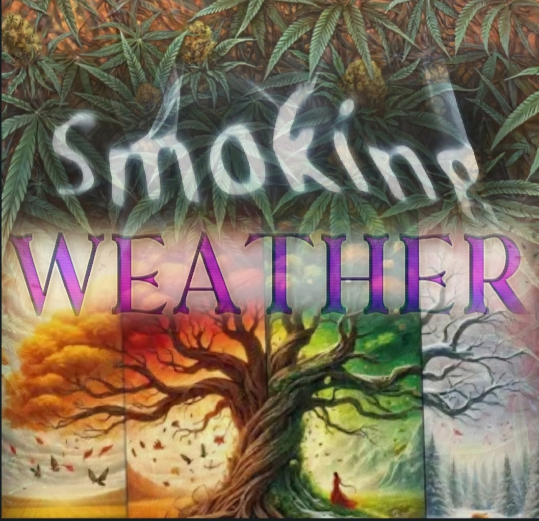Smoking Weather Black Sweatshirt